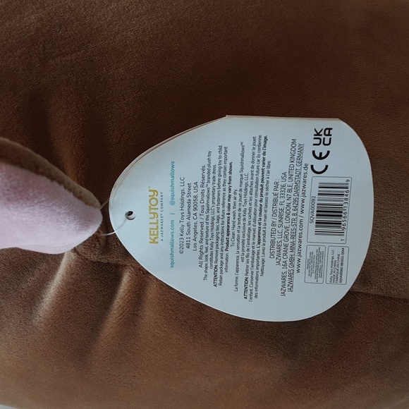 16" Squishmallows  - Candela the Highland Cow, 2023 Valentine, NWT, HTF - Picture 5 of 6